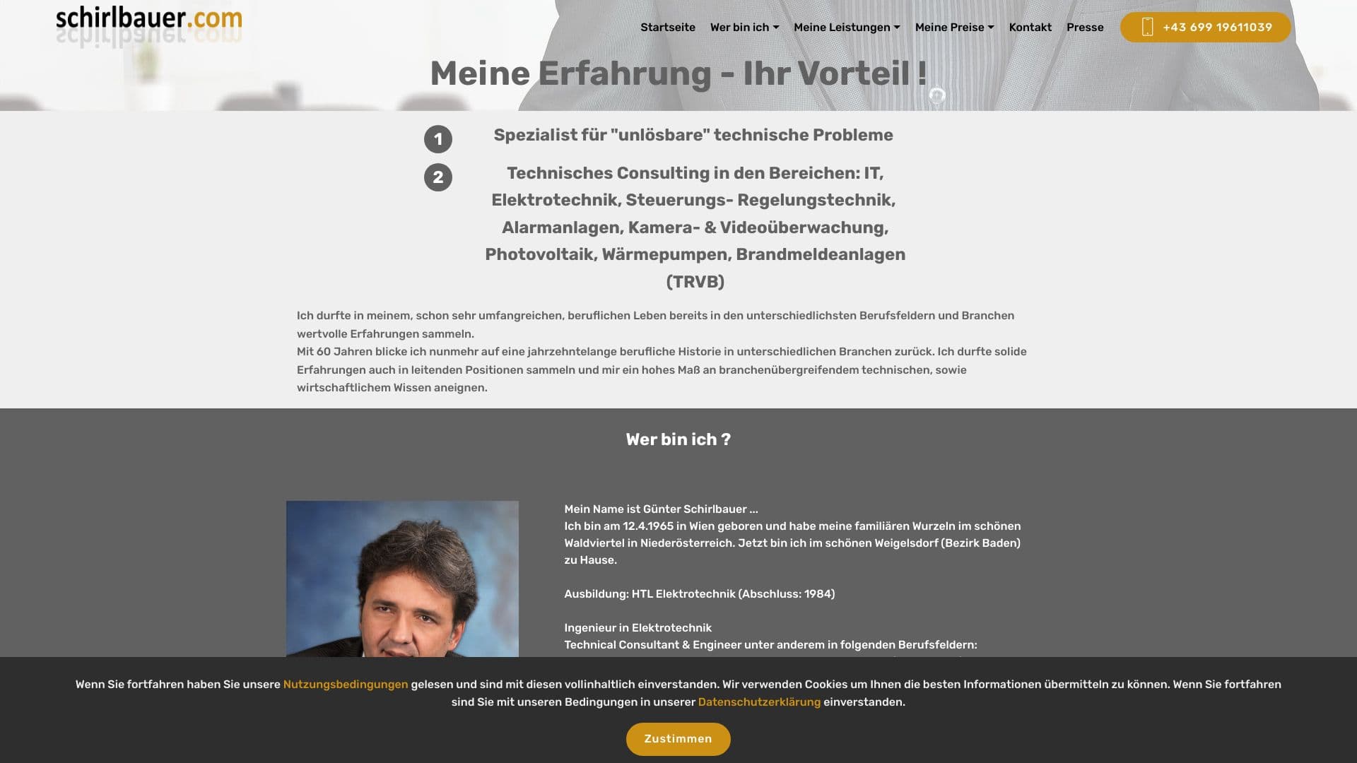 Ing. Günter Schirlbauer – Technisches Consulting