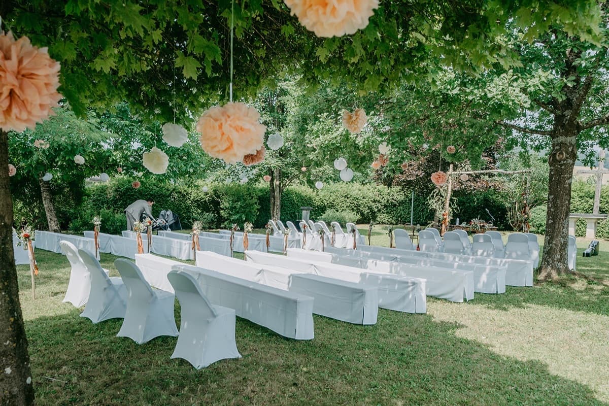 Joana's World Stuhlhussen-Deko Verleih