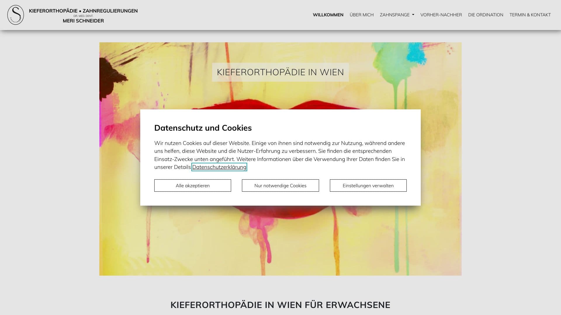 Kieferorthopädie Dr.med.dent. Meri Schneider