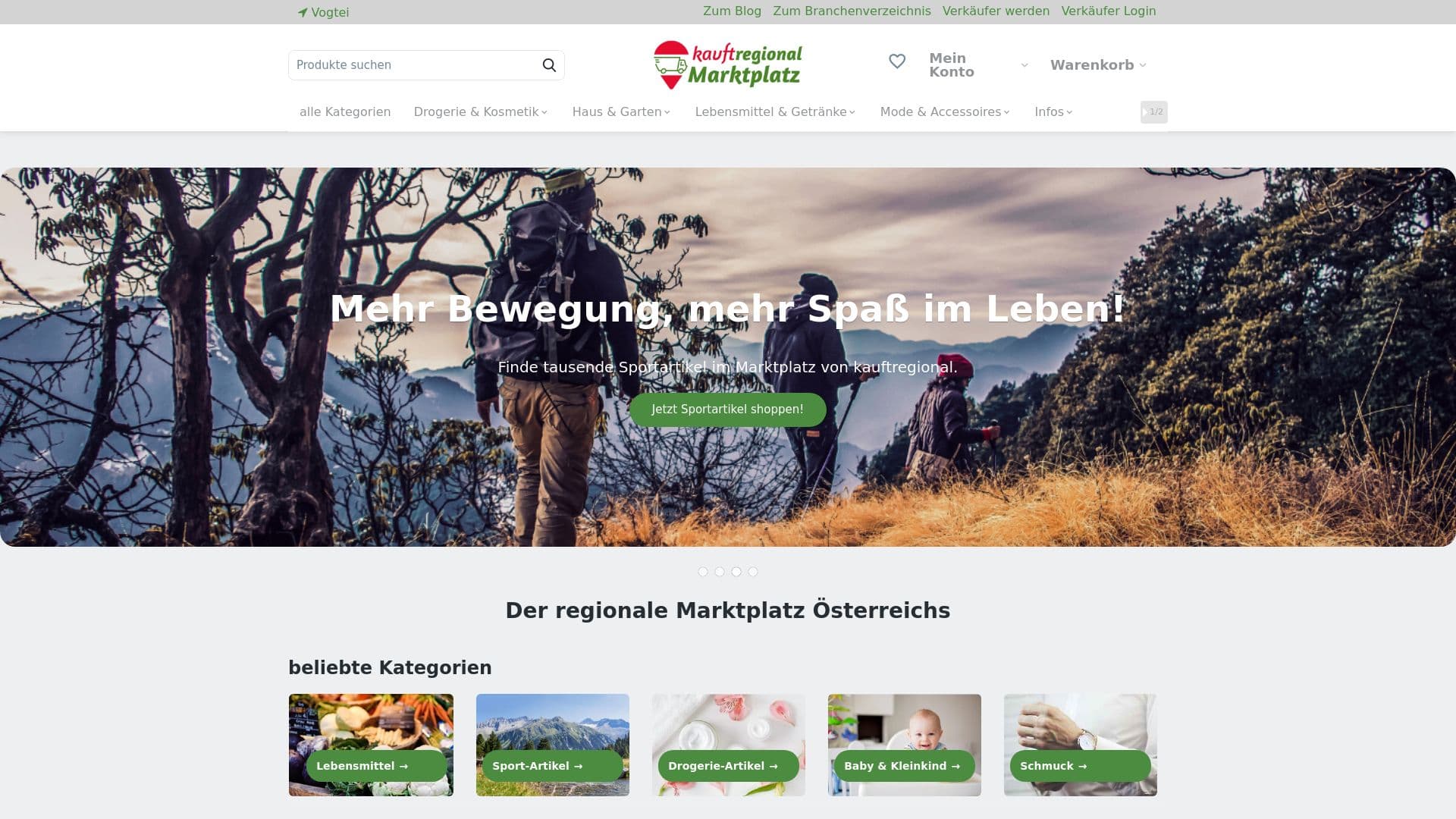 Marktplatz kauftregional