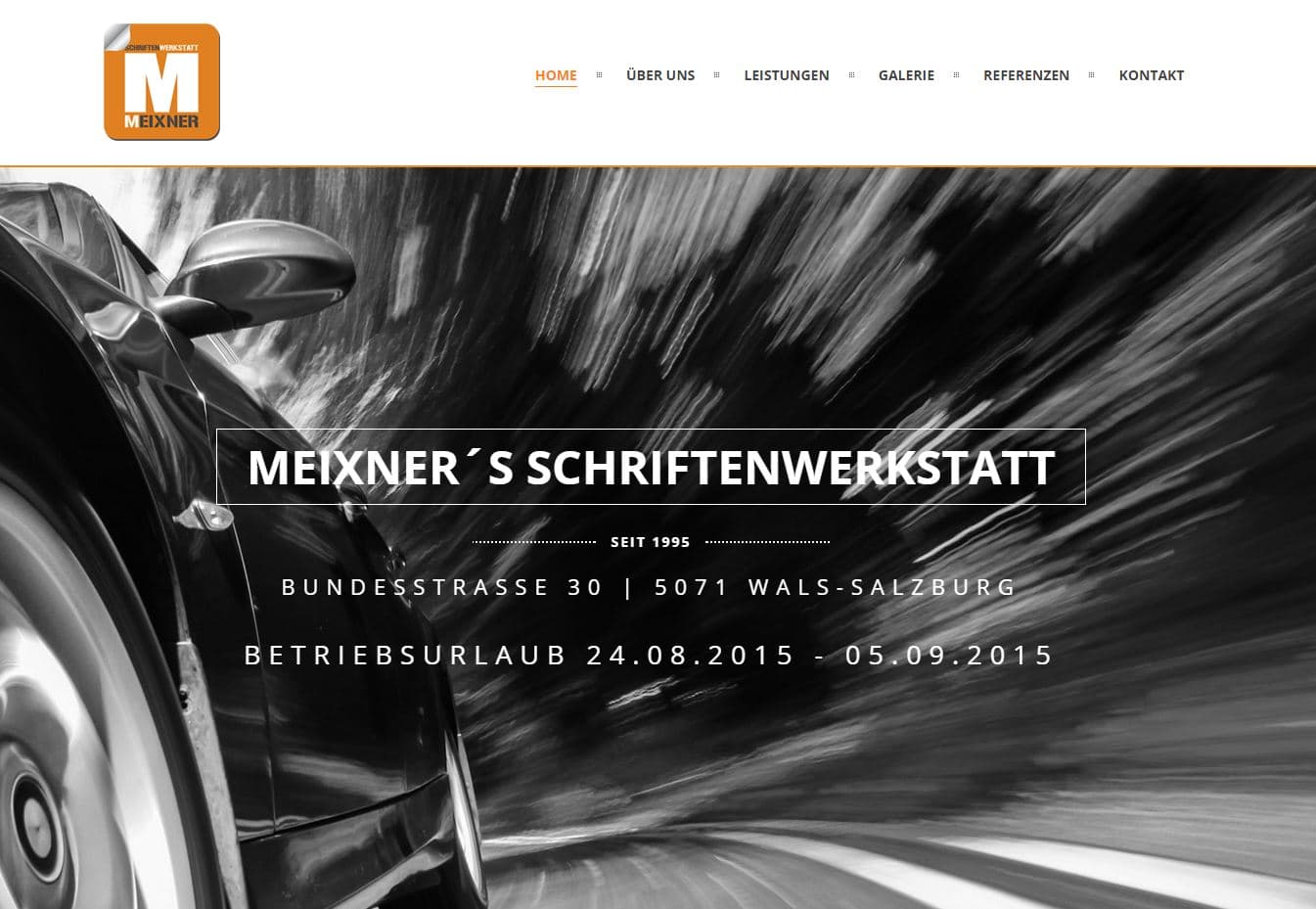 Meixner´s Schriftenwerkstatt - Druckarbeiten in Salzburg