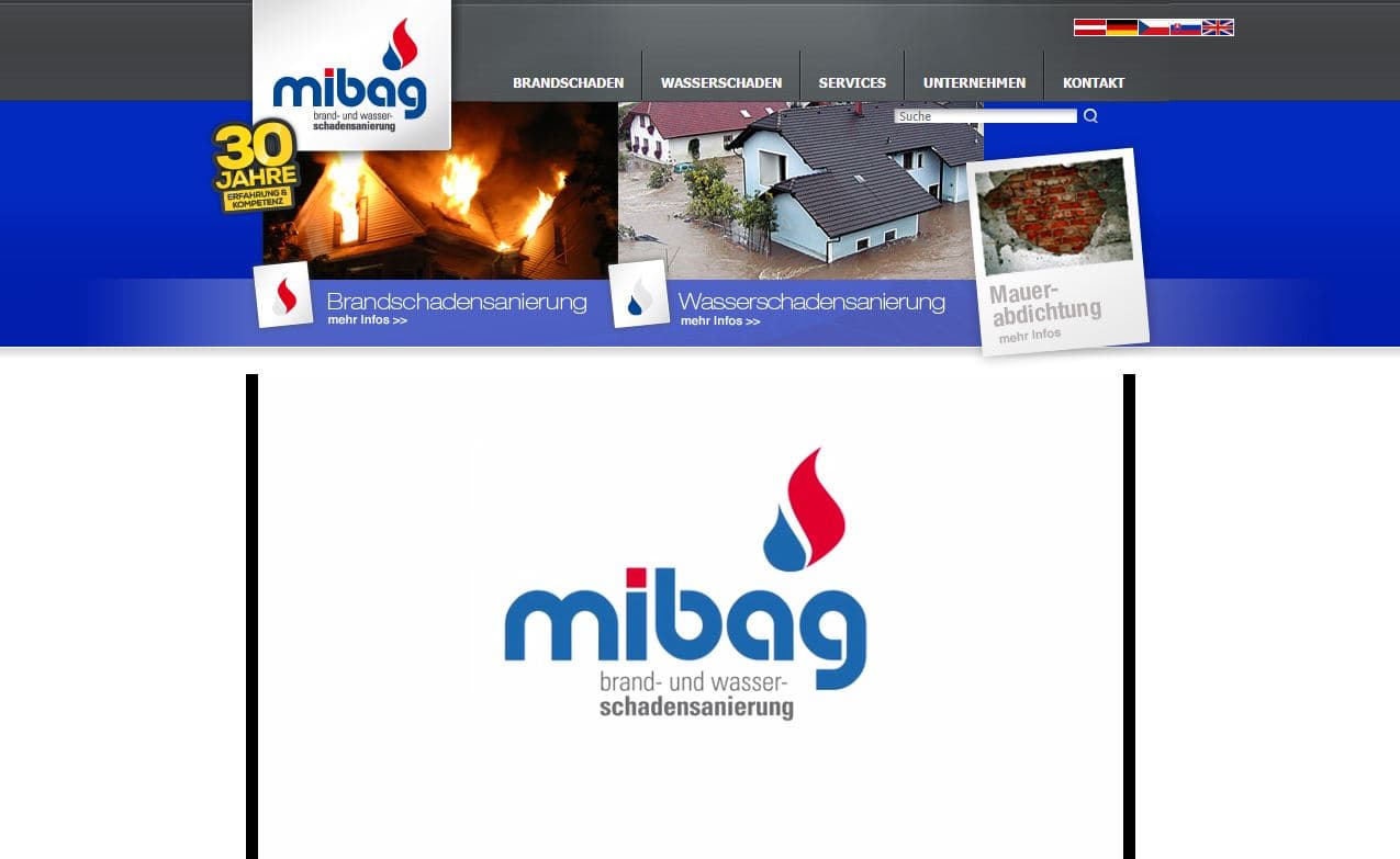 Mibag Sanierungs GmbH - Brand- und Wasserschadensanierung