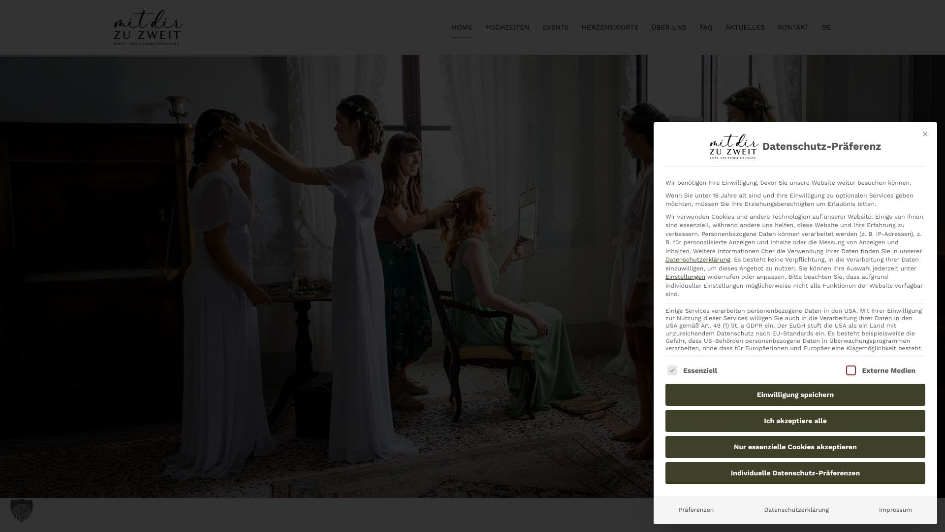 Mit dir zu Zweit - Hochzeits- und Eventplanung
