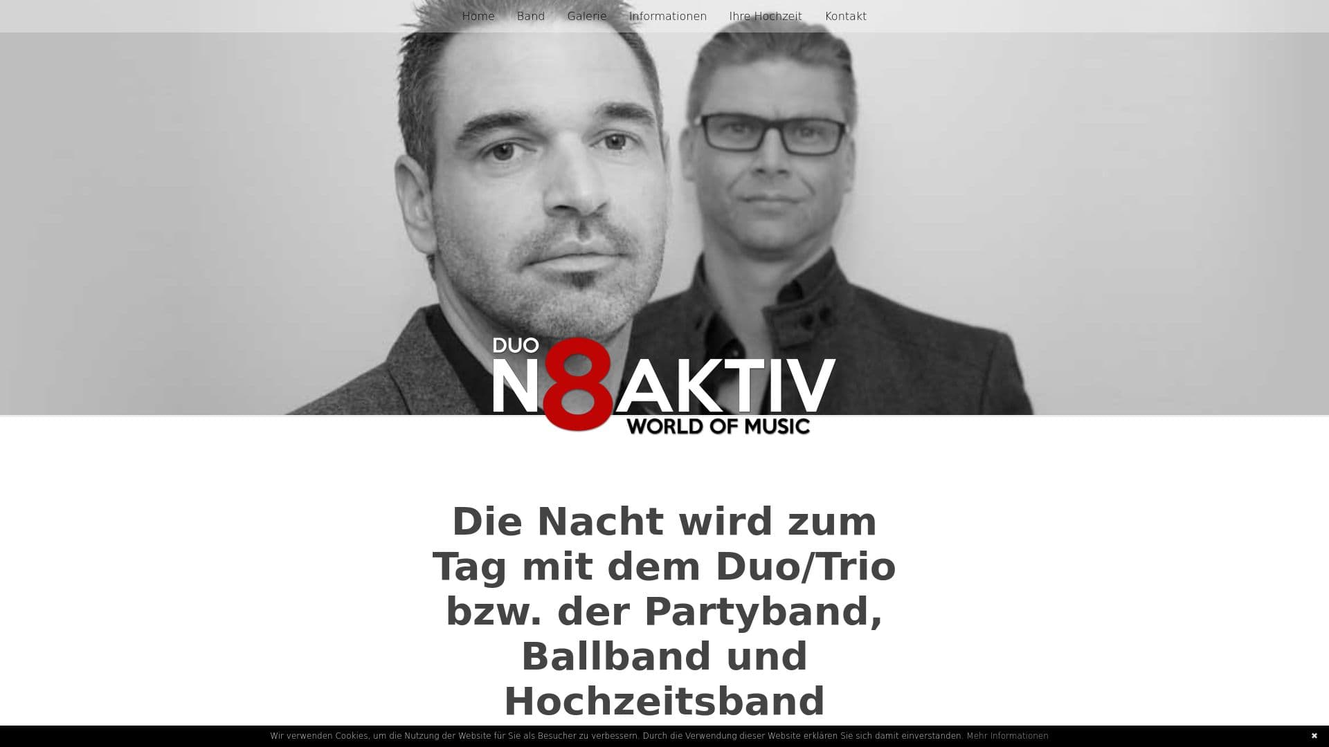 N8AKTIV ...die Partyband aus Oberösterreich