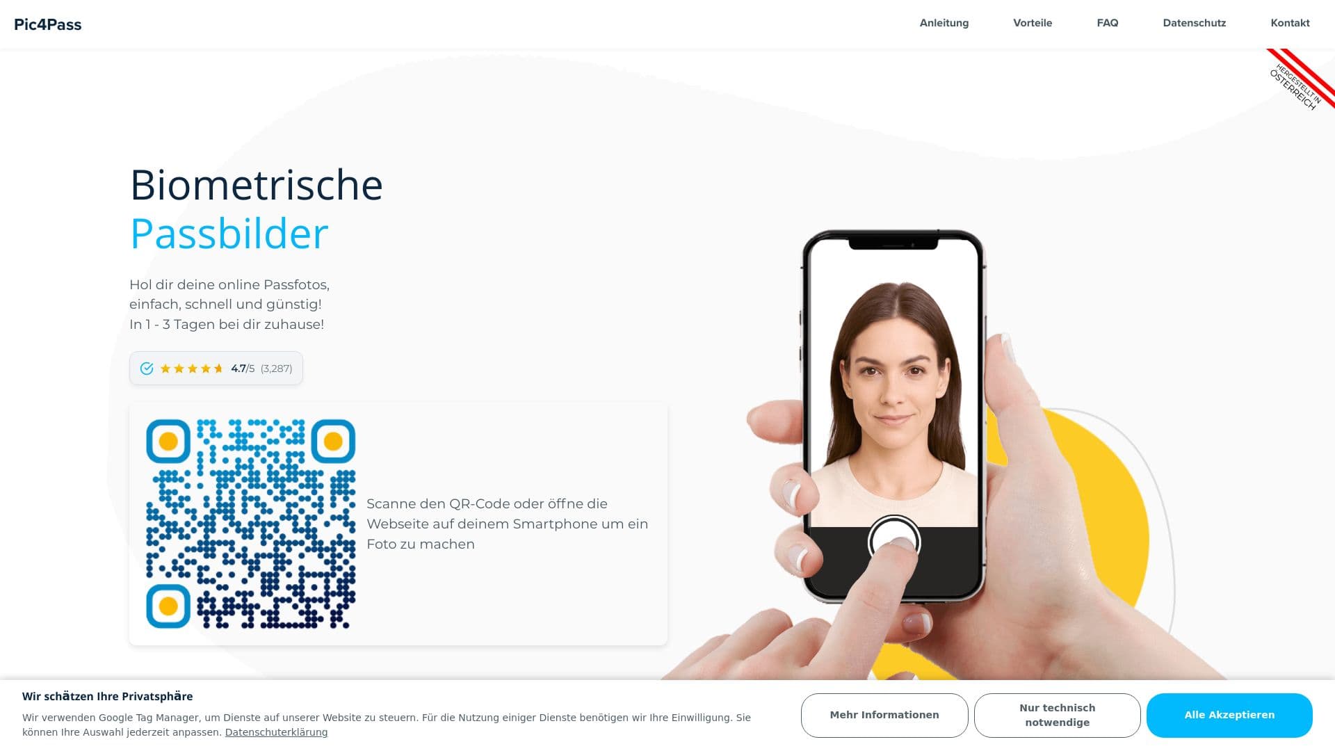 Online Passfoto