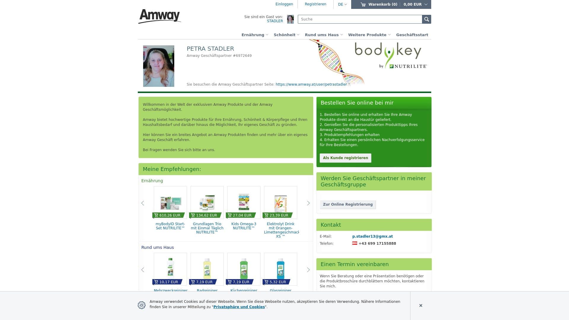 Petra Stadler - Amway Geschäftspartner