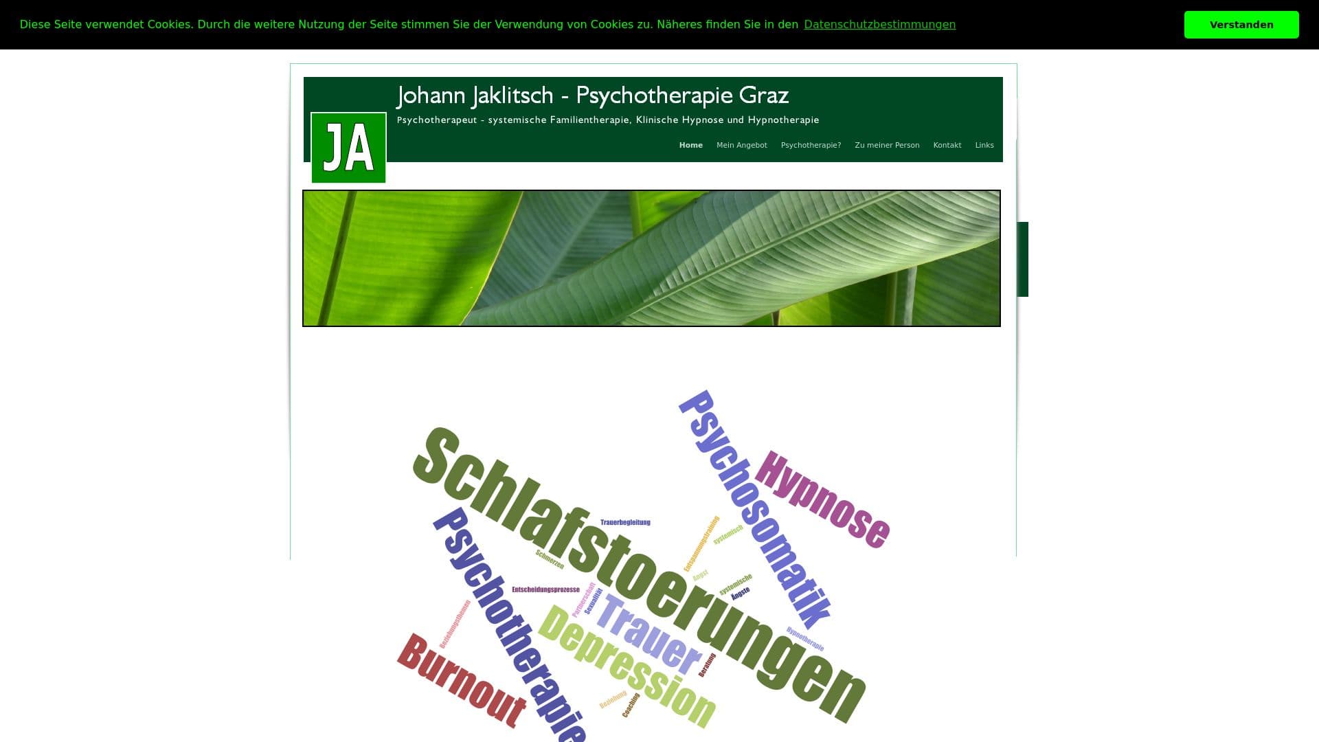 Psychotherapie Graz - Johann Jaklitsch