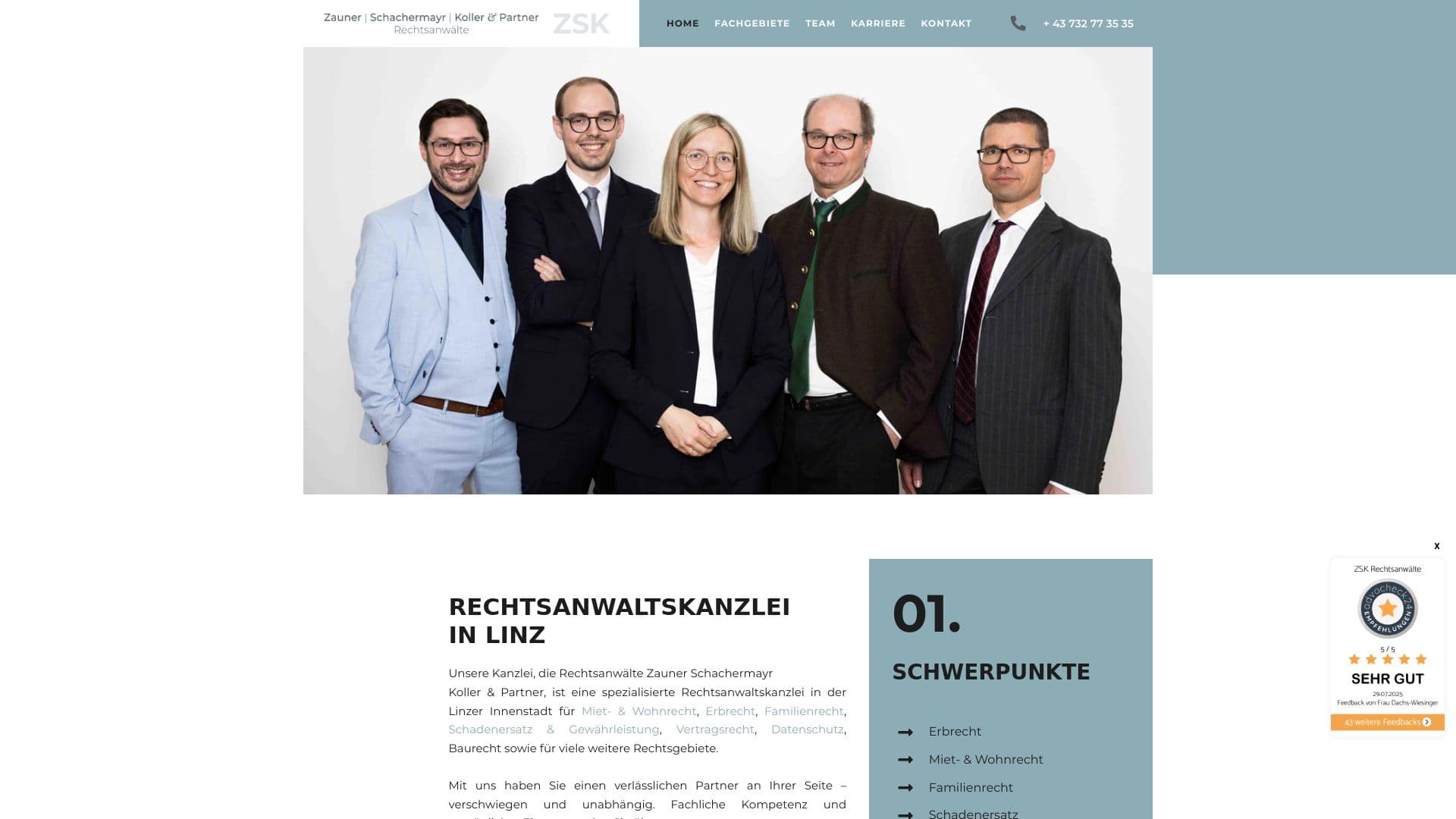 Rechtsanwälte Zauner Schachermayr Koller & Partner