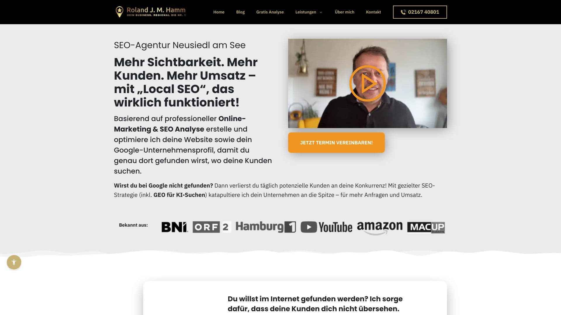 Roland Jakob Michael Hamm – Local SEO Agentur