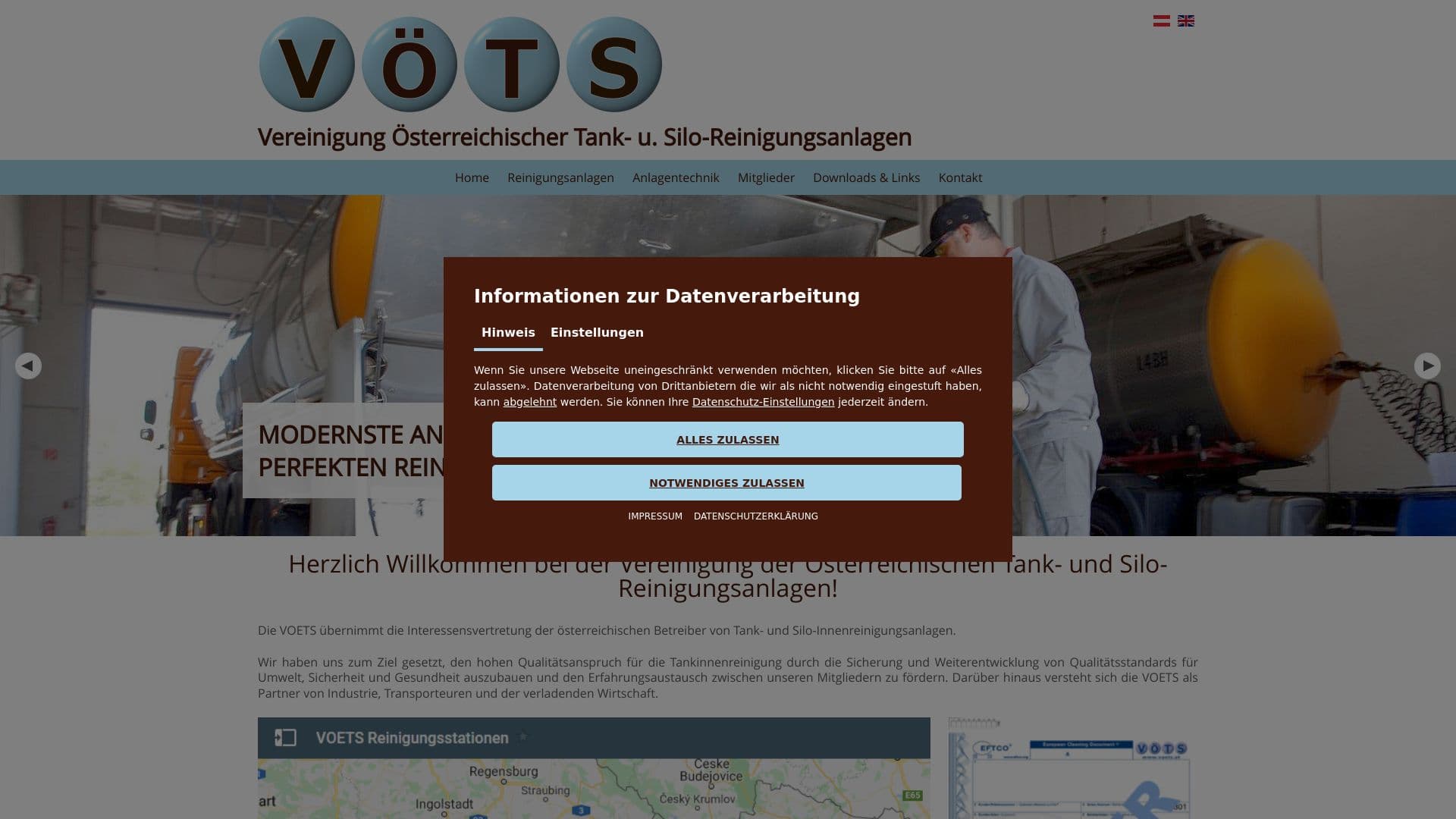 Vereinigung Österreichischer Tank- u. Siloreinigungsanlagen