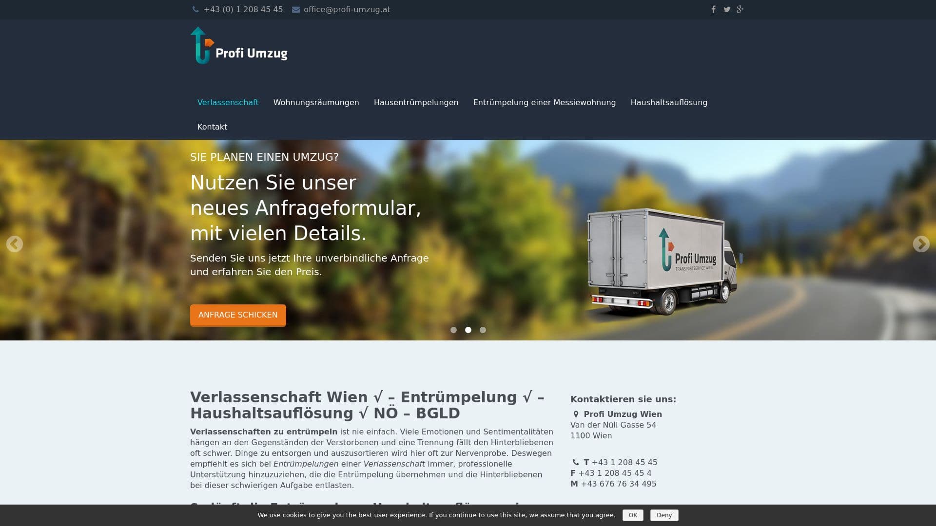 Verlassenschaft Wien √ - Entrümpelung √ - Haushaltsauflösung √ NÖ - BGLD