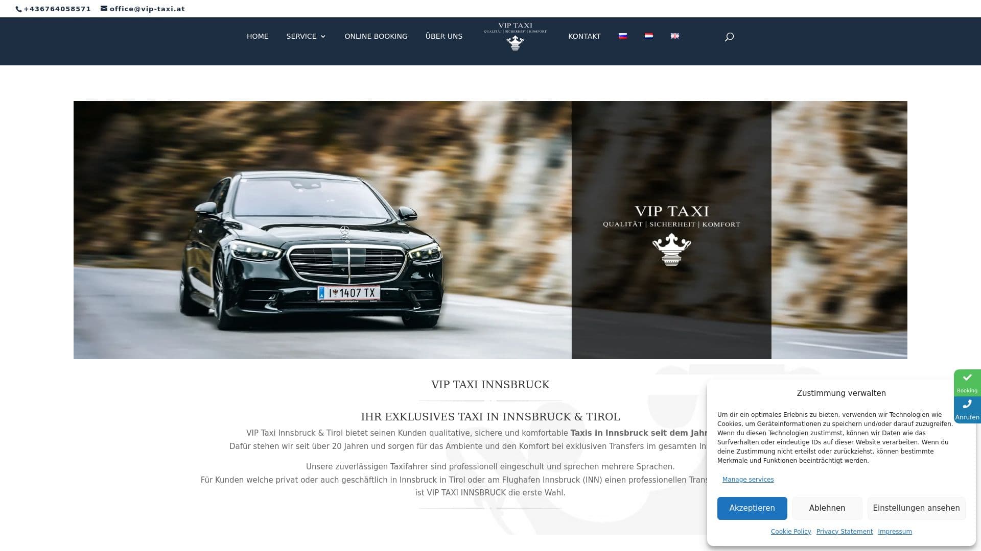 VIP TAXI INNSBRUCK ⭐⭐⭐⭐⭐